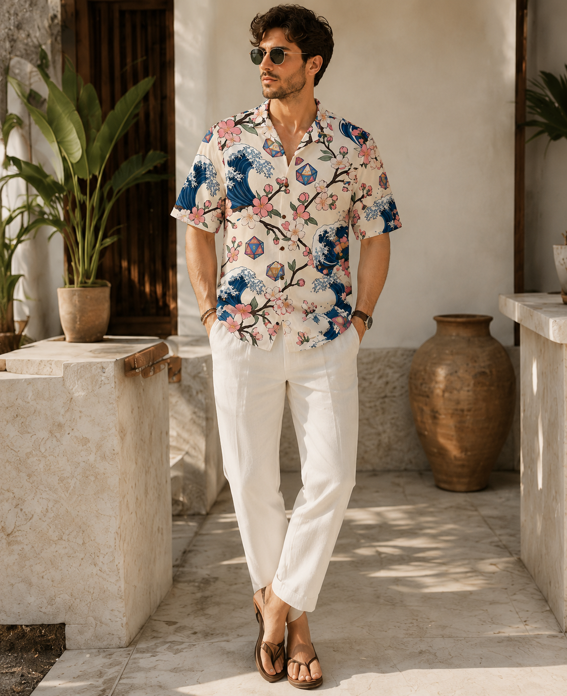 Cherry Blossom Hawaiian Shirt