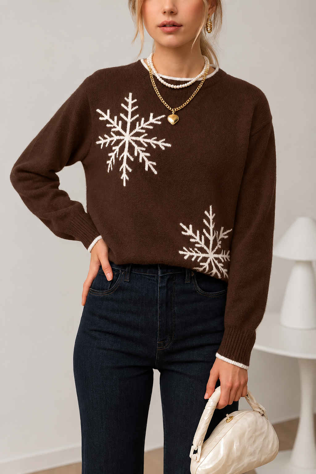 Snowflake Christmas Sweater