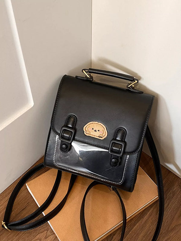 Cartoon Patch Decor Backpack Bag