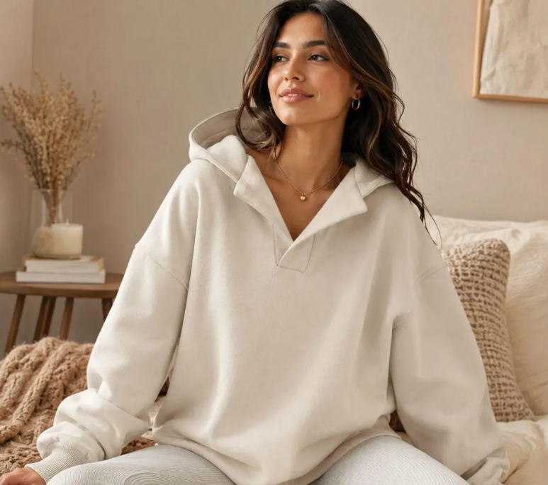 The Cozy Cloud Pink Oversized Hoodie