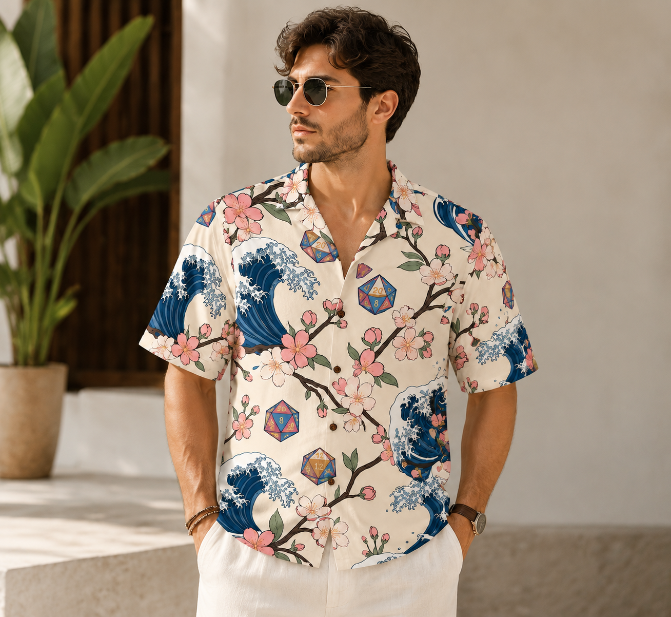 Cherry Blossom Hawaiian Shirt
