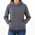 Women's Cozy Fleece Hoodie - Warm Pullover Sweatshirt with Front Pocket & Casual Everyday Layering Top