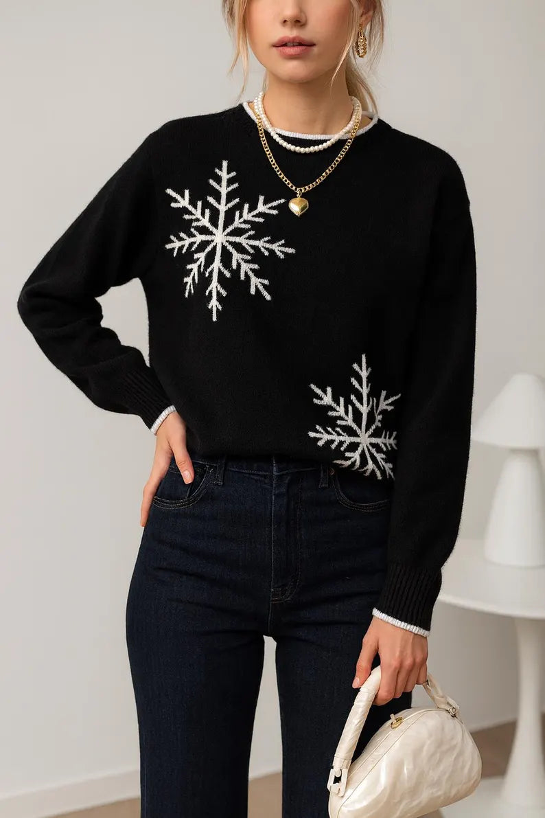 Snowflake Christmas Sweater