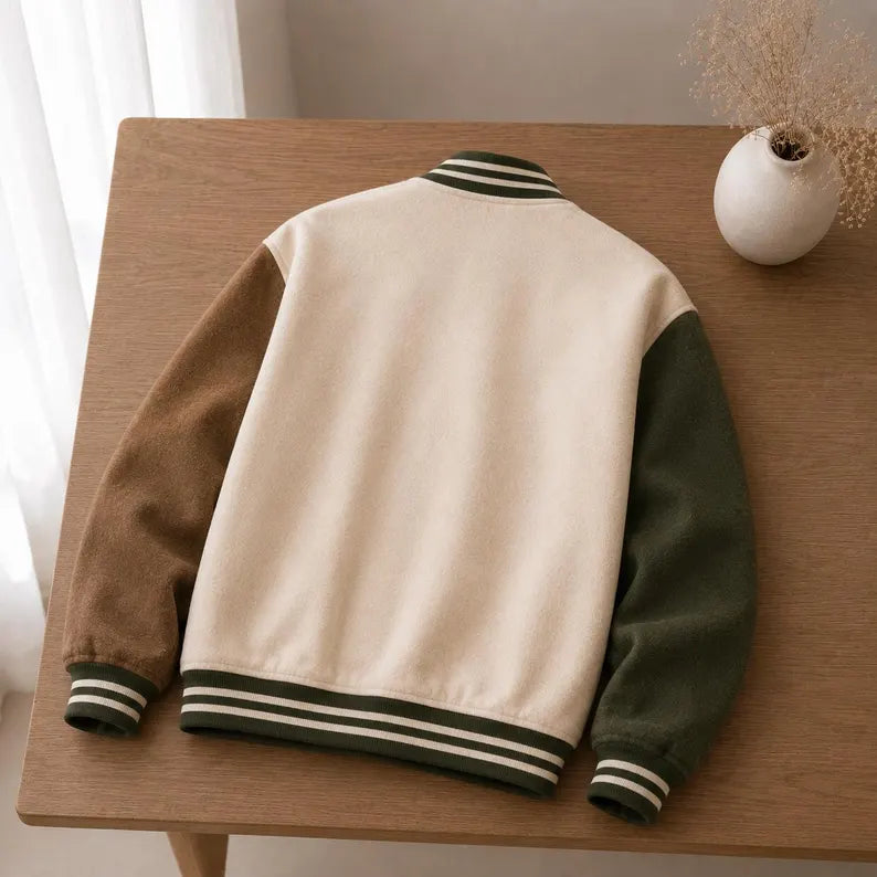 Unisex Vintage Varsity Jacket