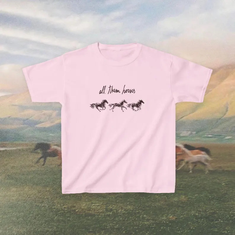 All Them Horses Kahan Shirt - Orbiter Baby Tee & Noah The Great Divide Tour Merch